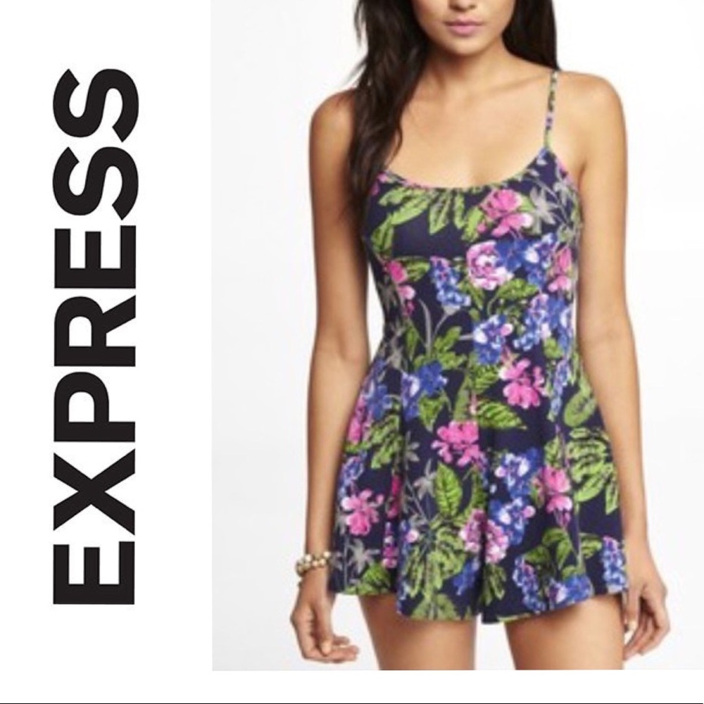 Express Floral Romper